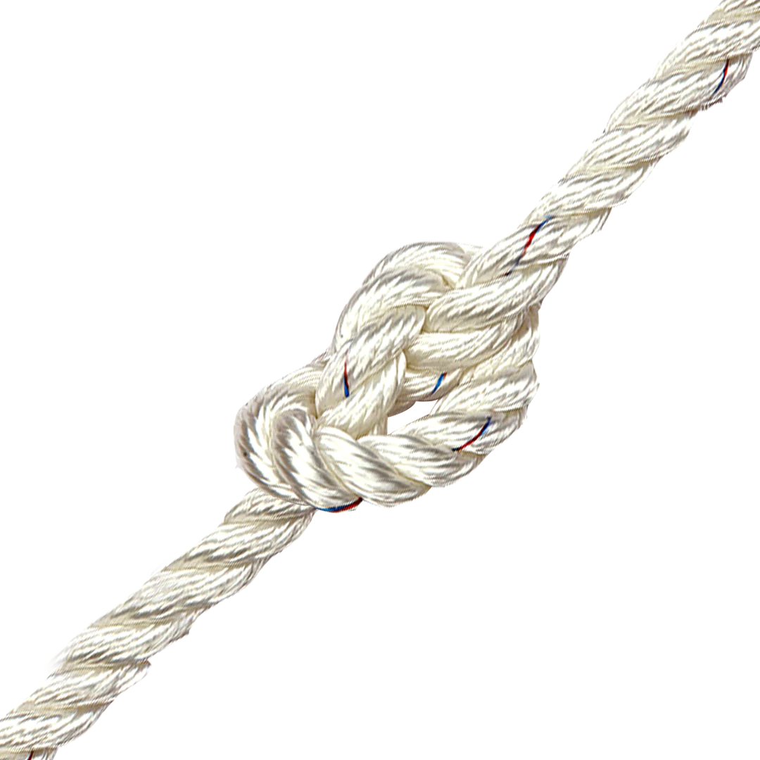 Kingfisher White 3 Strand Nylon Rope (Sold per metre) - Seaware