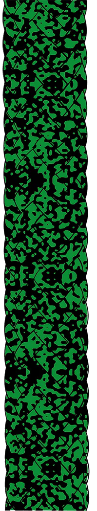 Racing Dyneema 78 Melange Green Black