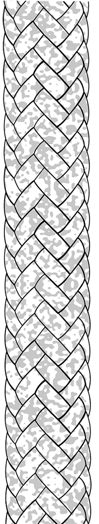 Racing Dyneema 78 Melange Silver White