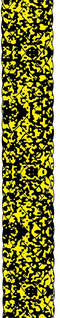 Racing Dyneema 78 Pro Sheet rop in Neon Yellow