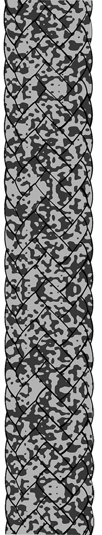 Racing Dyneema 78 Pro Sheet rope in Silver