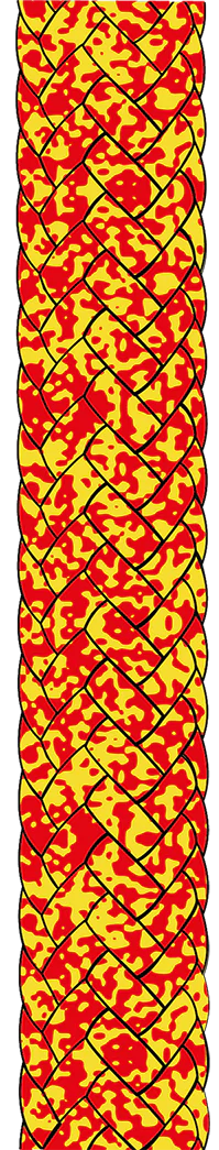 Racing Dyneema 78 Runner Red Yellow