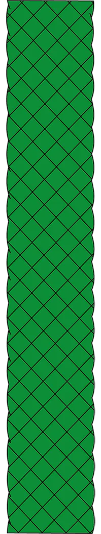 Dyneema Covers rope in Green