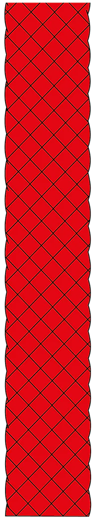 Dyneema Covers rope in Red