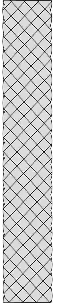 Dyneema Covers rope in Silver